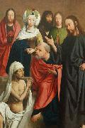 Geertgen Tot Sint Jans The resurrection of Lazarus oil on canvas